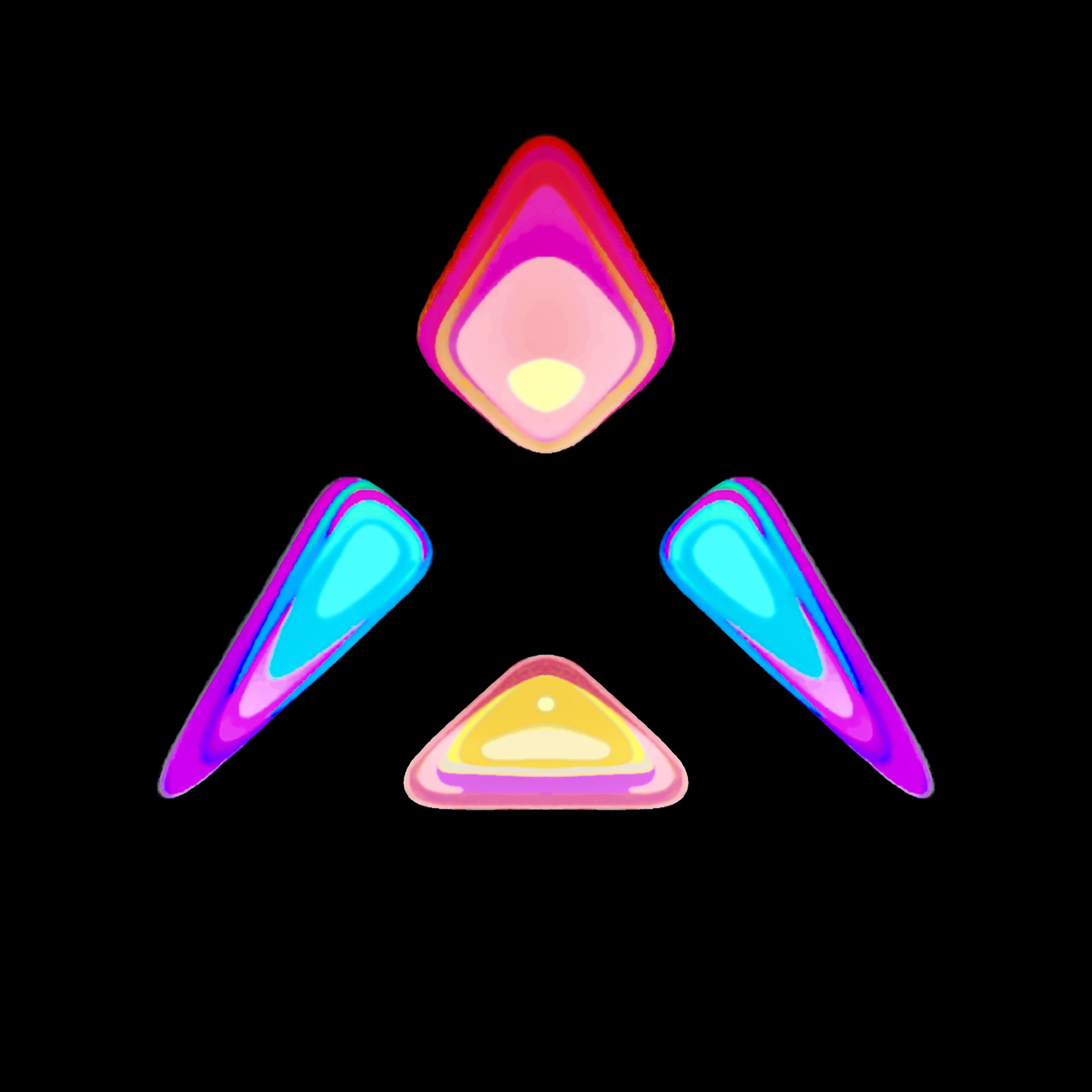 Vallax rounded gemstones logo - Graphics